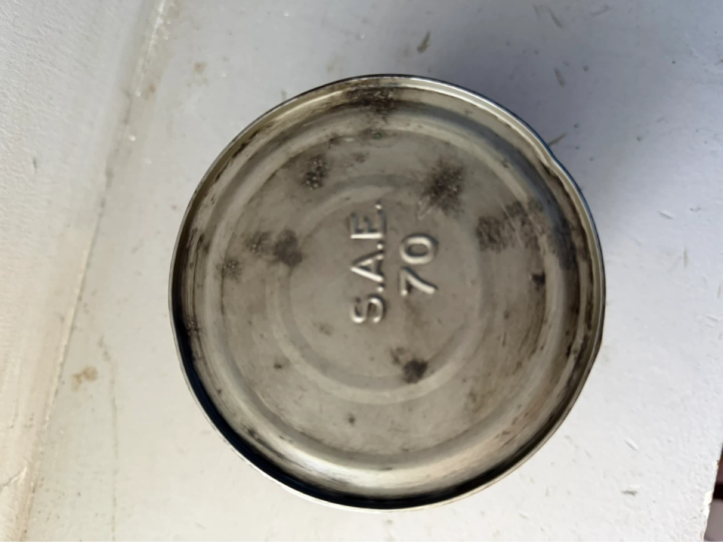 Vintage Tiolene Motor Oil Can - One U.S. Liquid Quart - photo 4