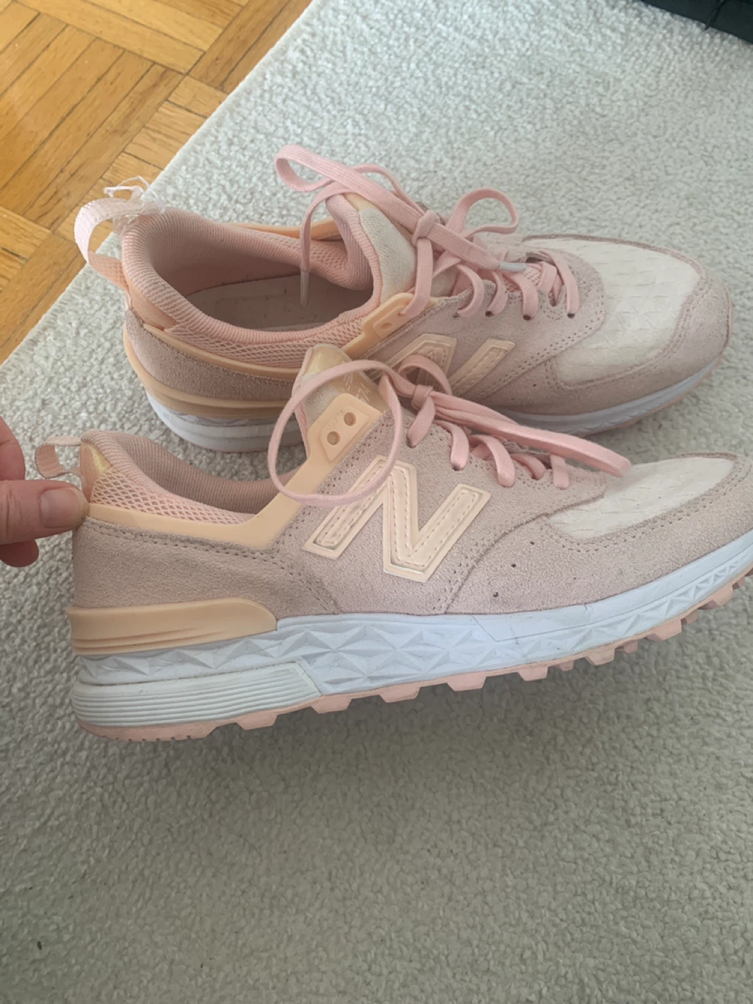 New Balance 574 Pink Sneakers - photo 2