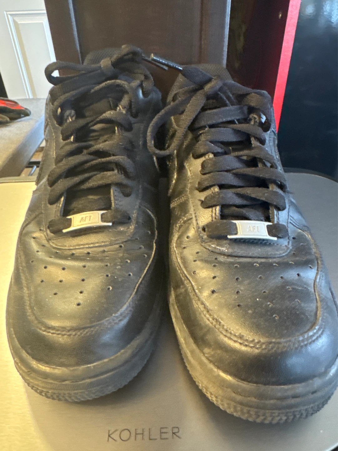 Nike Air Force 1 "AF1" Black Sneakers
