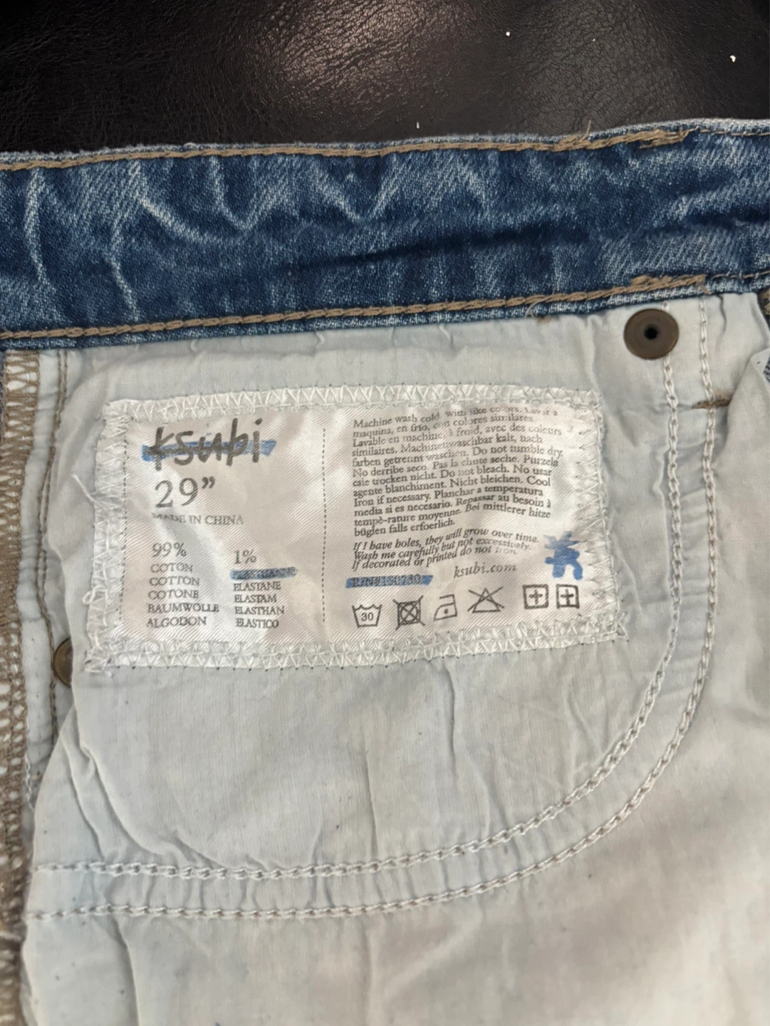 Ksubi jeans size 29 - photo 3