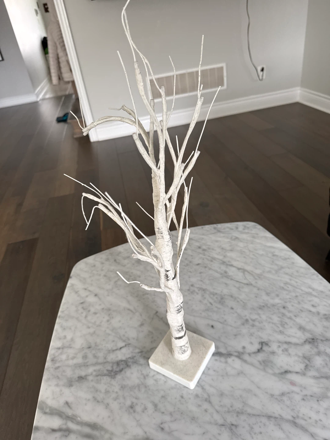 White Birch Tree Decor