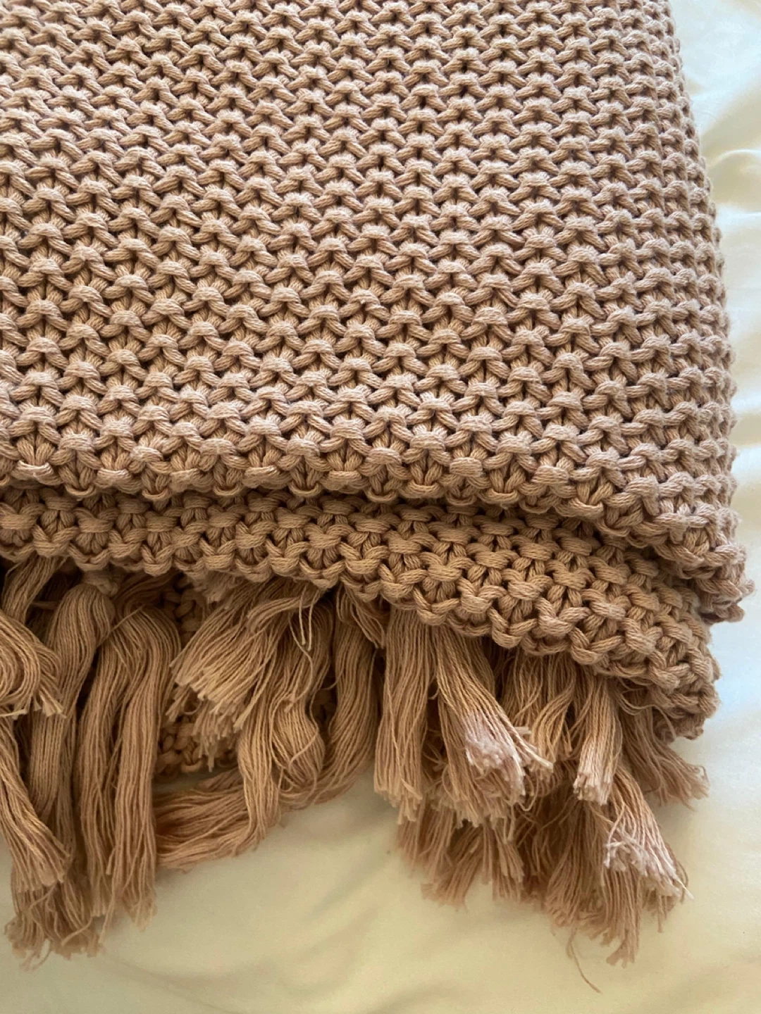 YAYA&CO Knitted Throw Blanket with Tassels - photo 4
