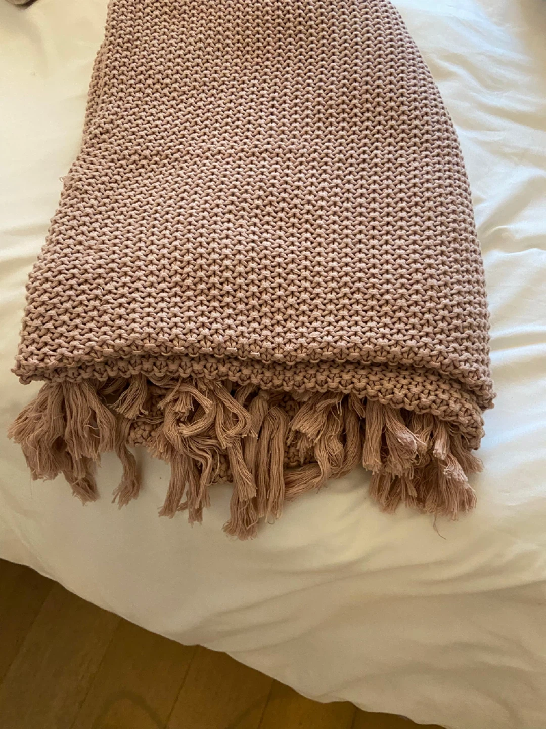 YAYA&CO Knitted Throw Blanket with Tassels - photo 3