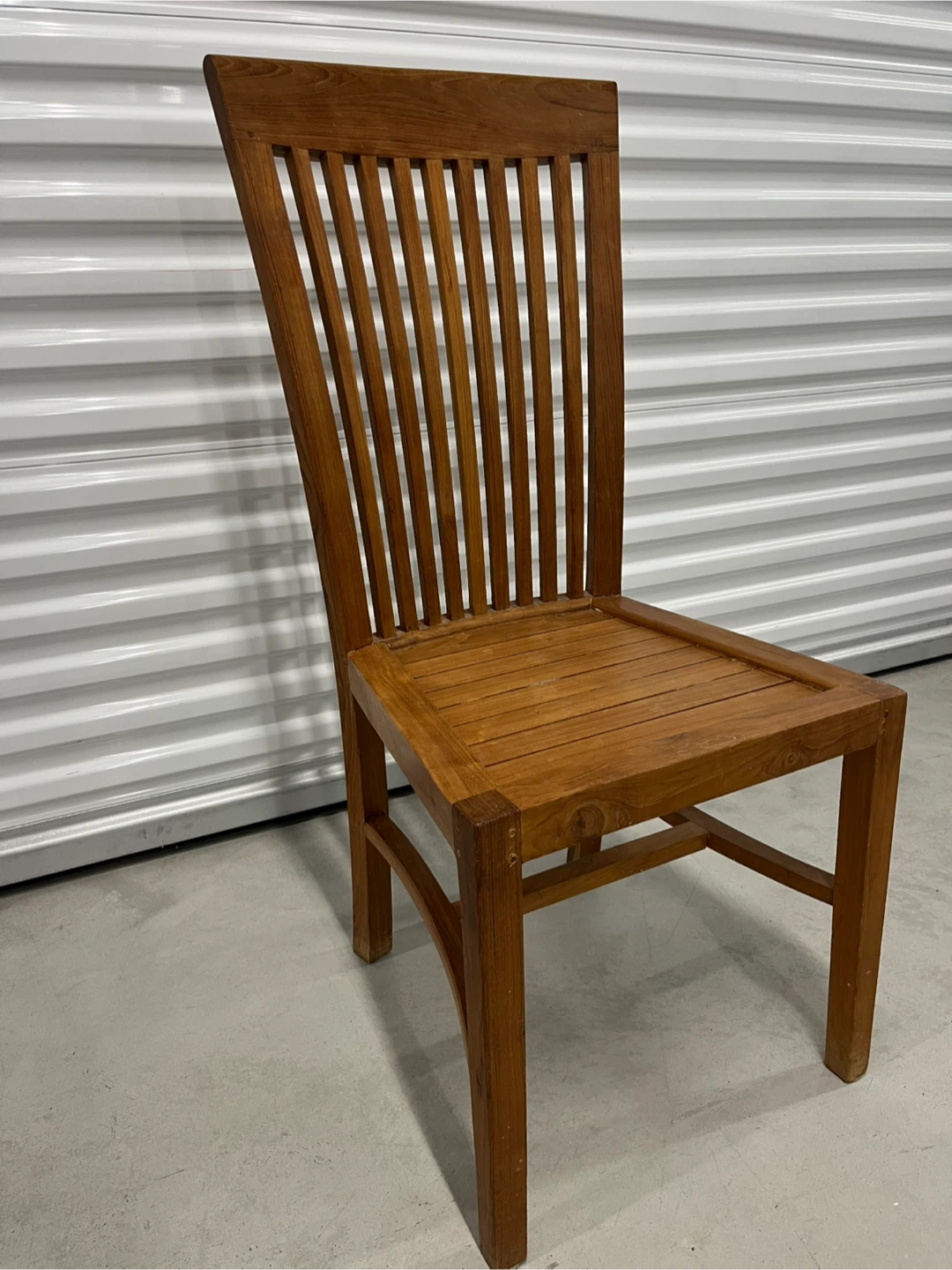 Table & chairs - solid teak - photo 3