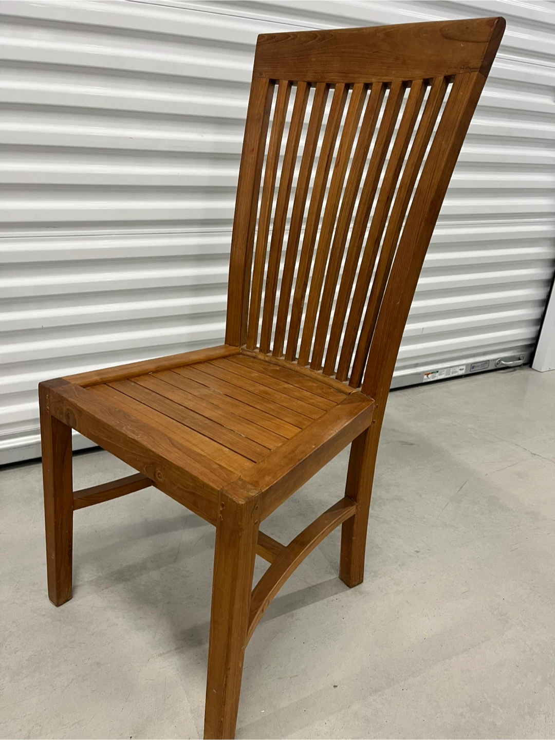 Table & chairs - solid teak - photo 4