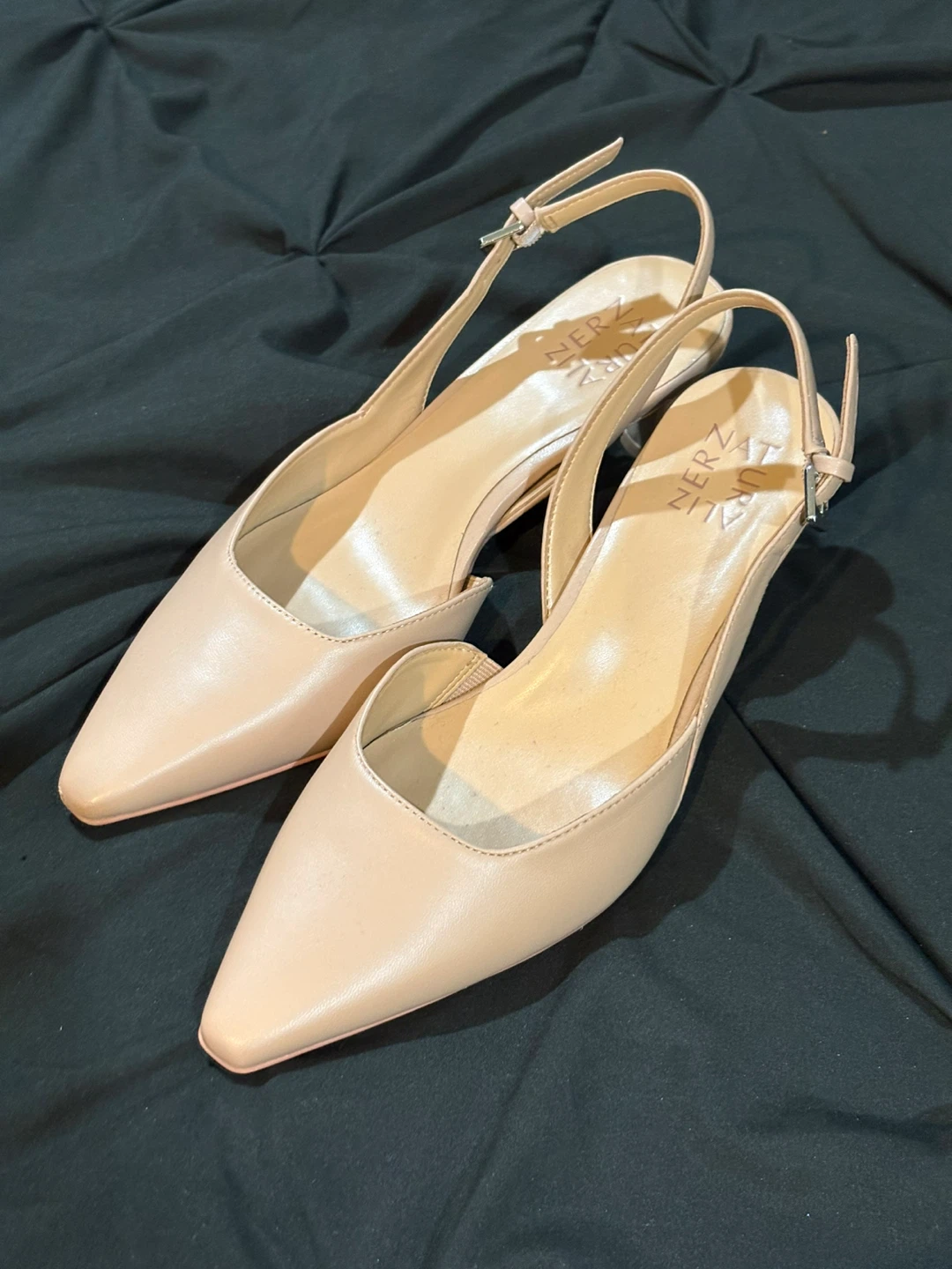 Naturalizer Slingback Heels - Nude - photo 2