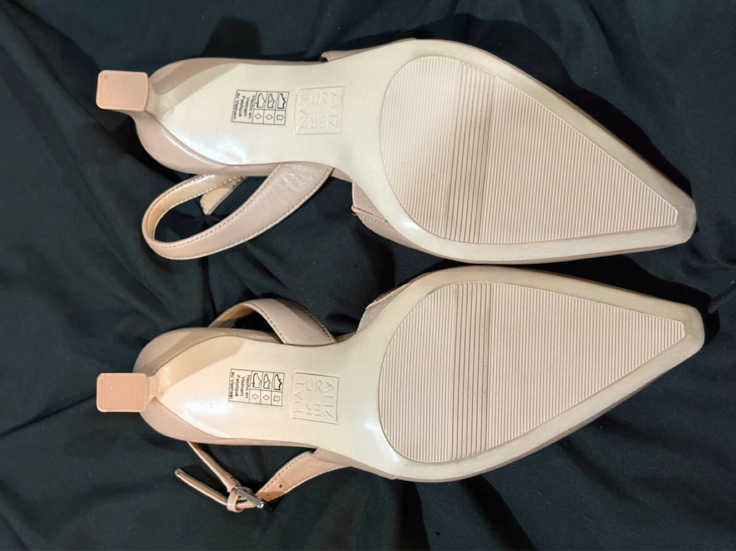 Naturalizer Slingback Heels - Nude - photo 3