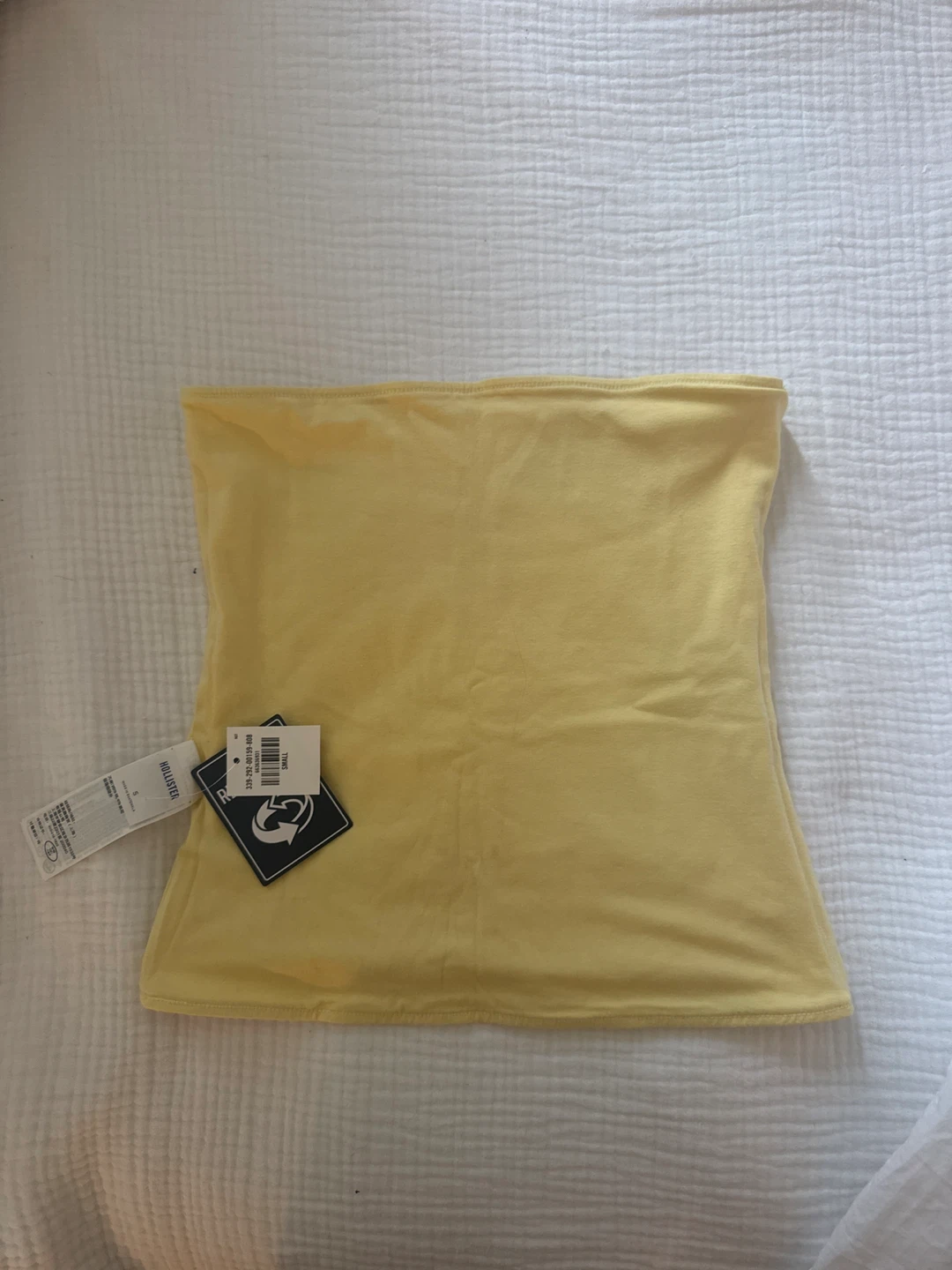 Hollister Yellow Tube Top - photo 2