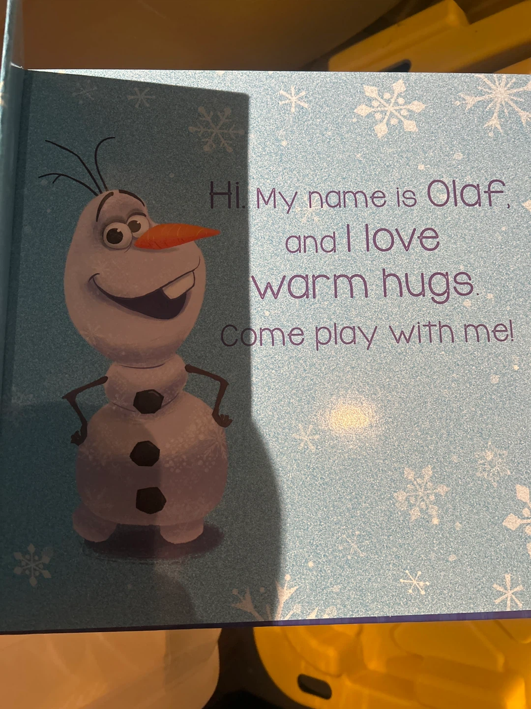 Disney Frozen Hide-and-Hug Olaf Plush Book Set - photo 3