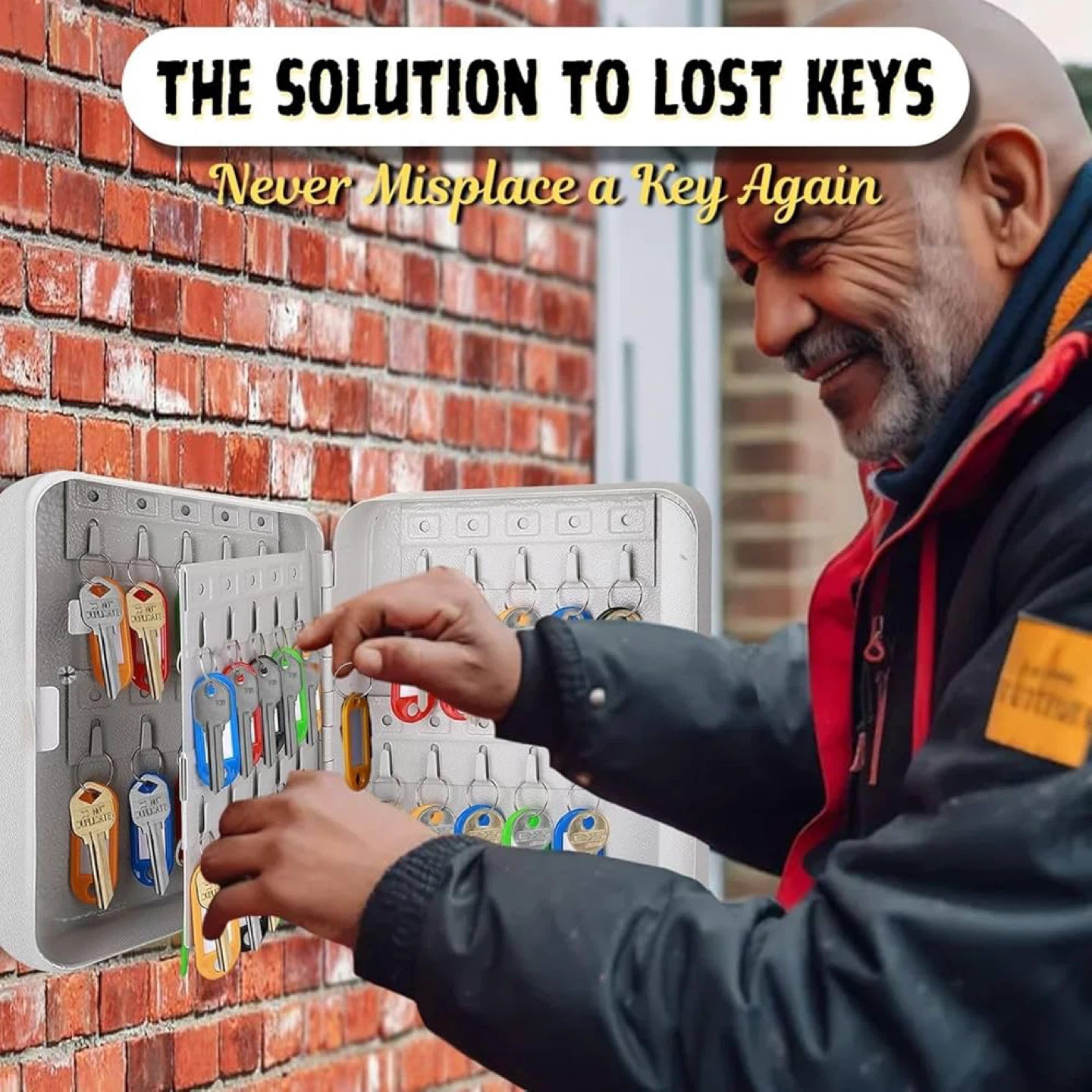 48-Key Cabinet with Lock Wall Mount - photo 4
