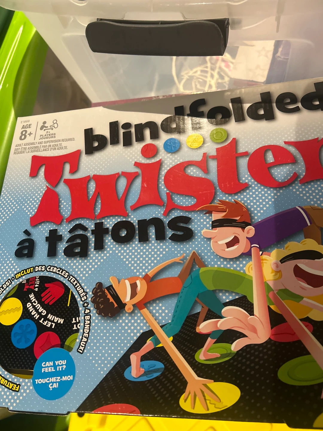 Blindfolded Twister "À Tât'ons" Game