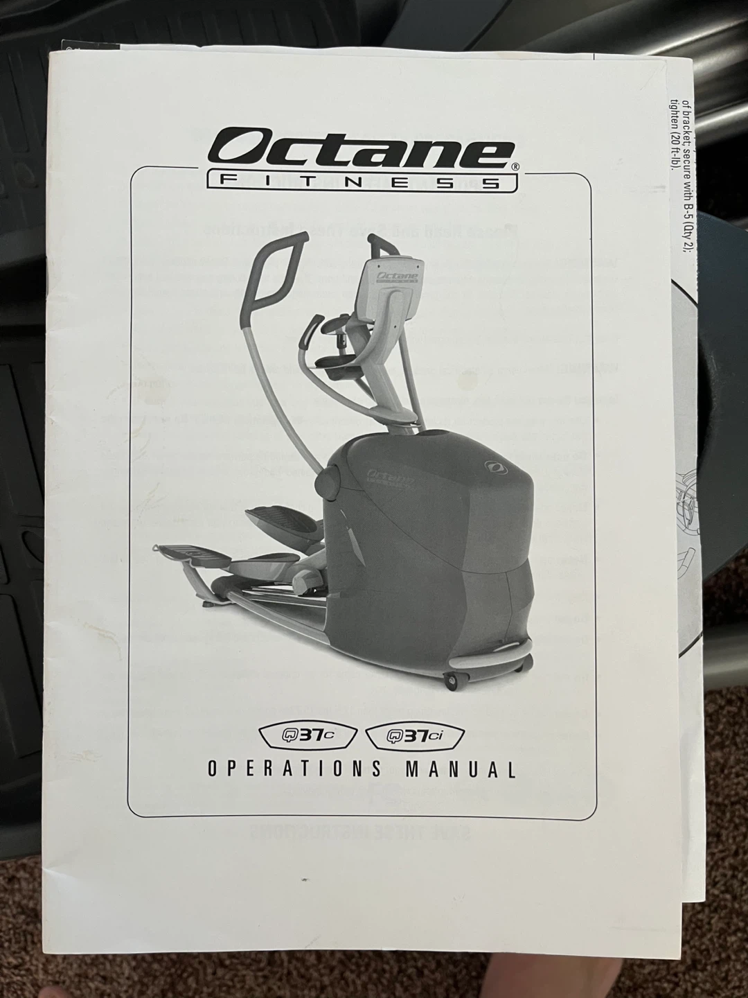 Octane Fitness 37Ci Elliptical