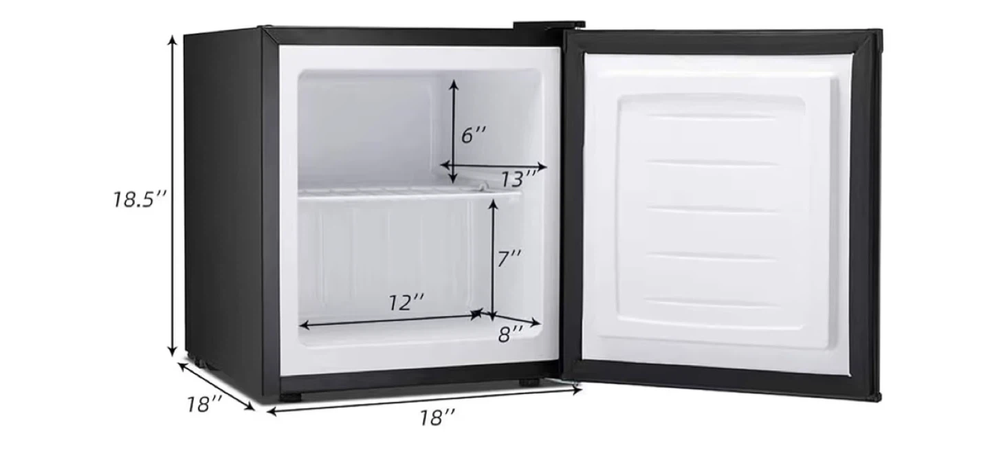 1.1 cu.ft Upright Freezer