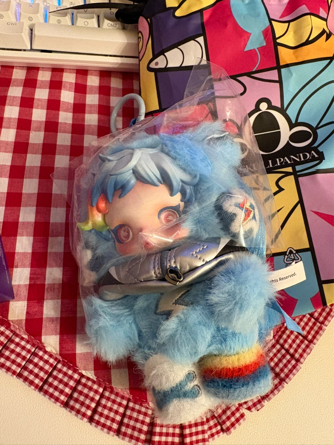 SKULLPANDA x My Little Pony Plush Doll Pendant