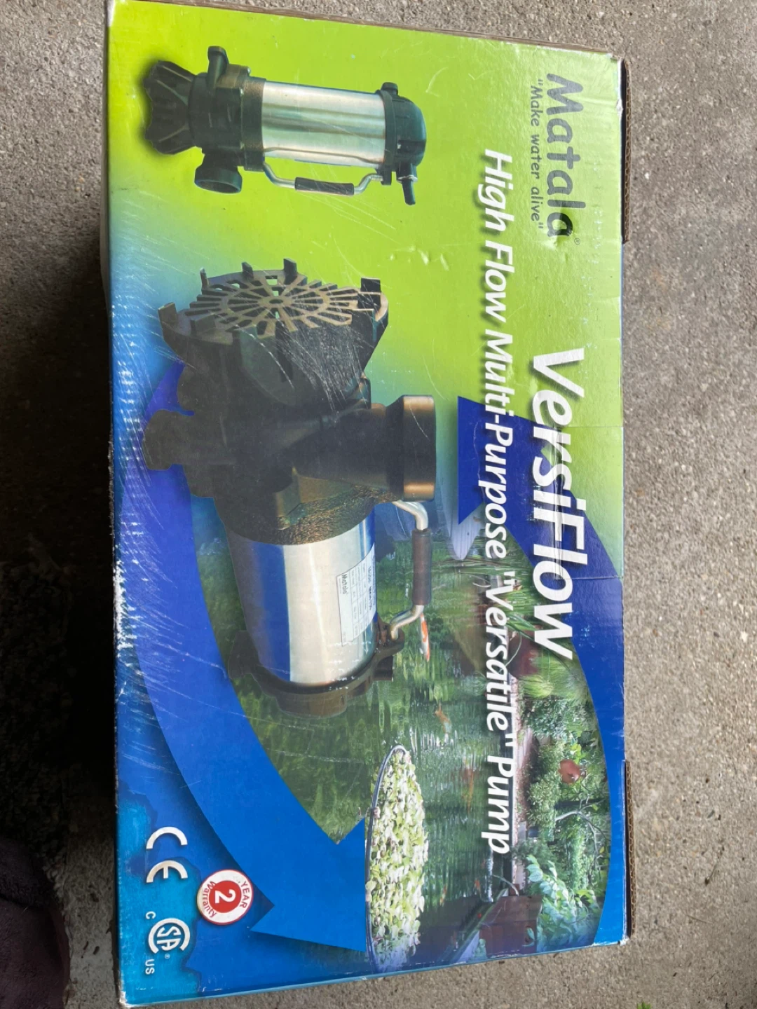 Matala VersiFlow V-5600 High Flow Multi-Purpose Pump