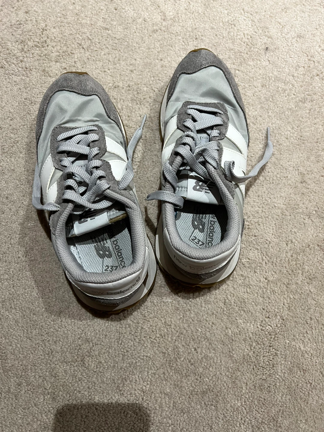 New Balance WS237NM Sneakers Grey/White Women's Size 7