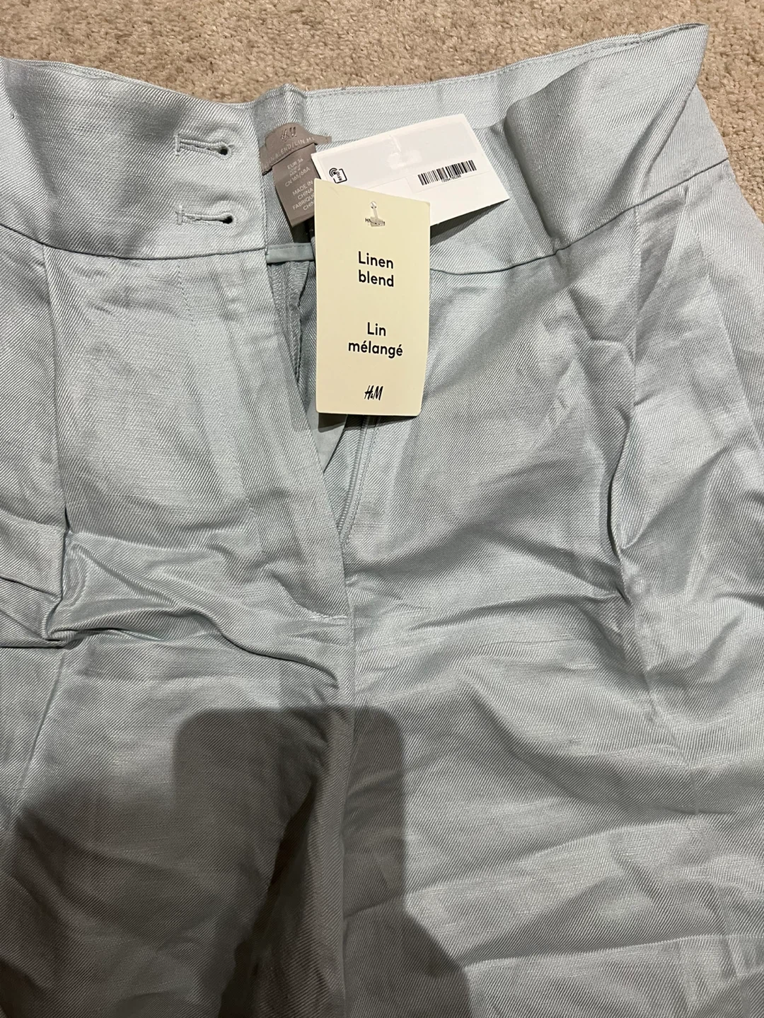 H&M Linen Blend Shorts - photo 3