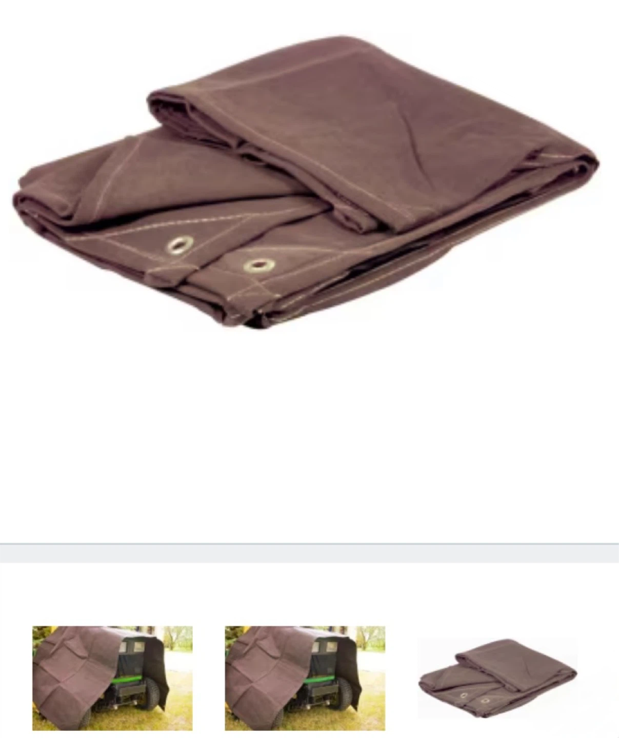 Princess Auto 6 ft x 8 ft Canvas Tarp - photo 2