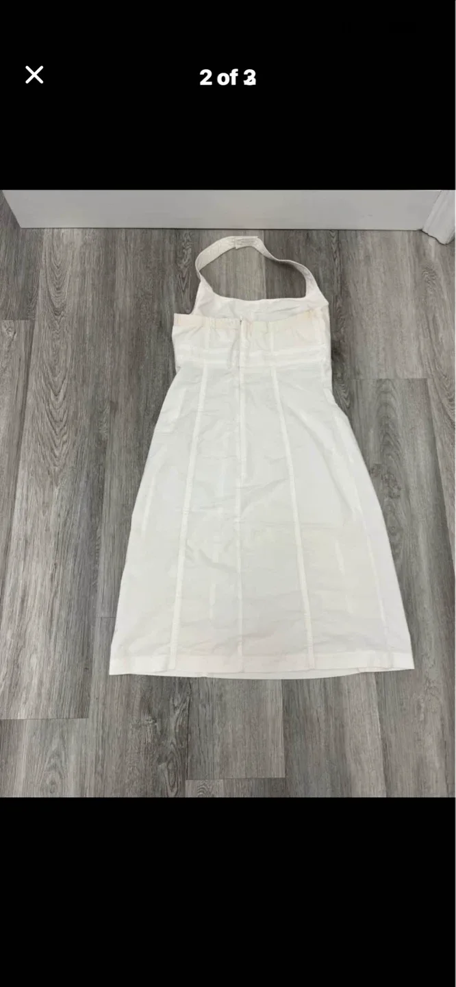 White Halter Dress - photo 2