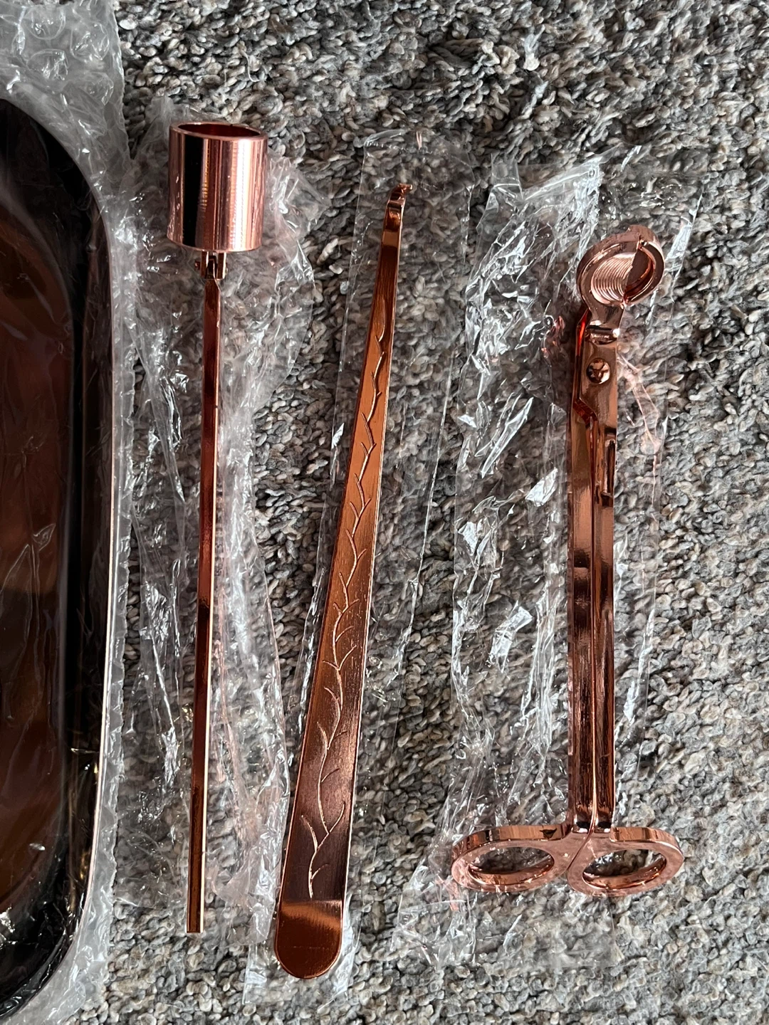 Candle Accessories Set with Tray - photo 3