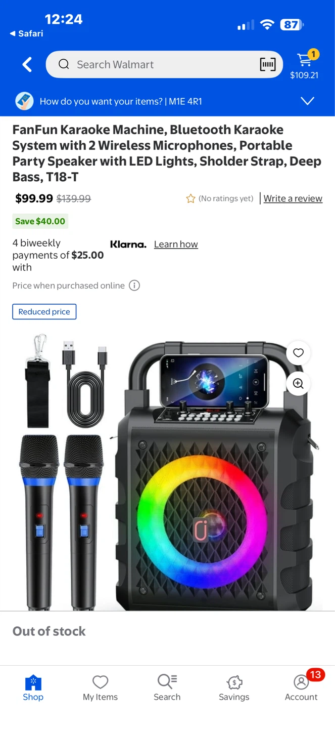 Portable Speaker T18-T with 2 Microphones