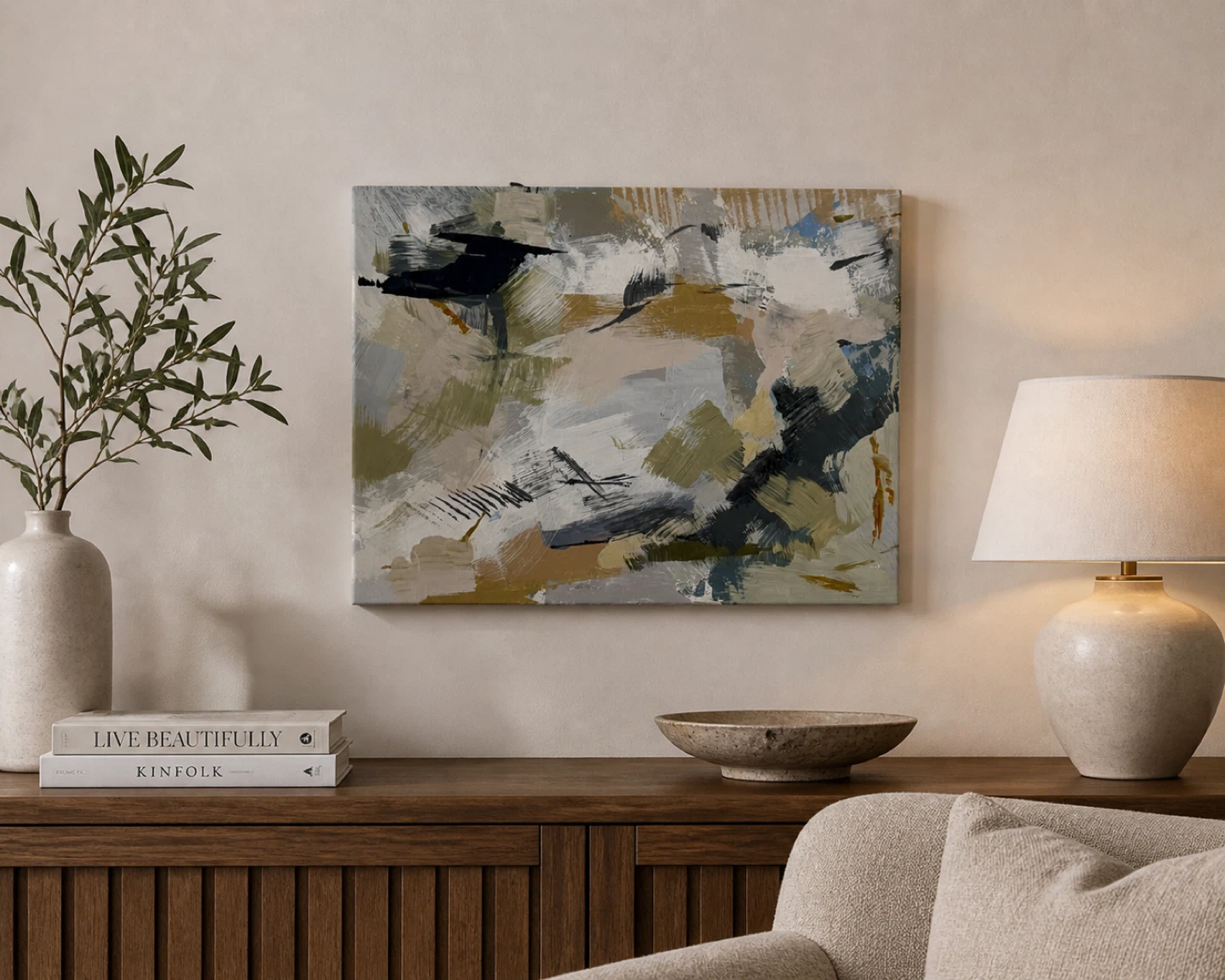 Abstract Art Canvas Painting