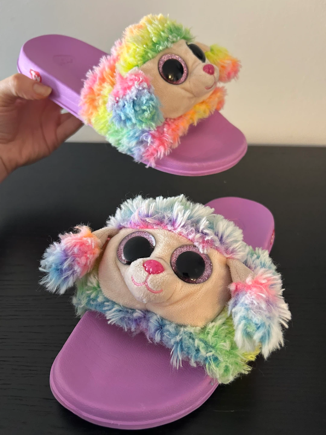 TY Cute Girls Slippers – Like New Condition / Beanie Boos