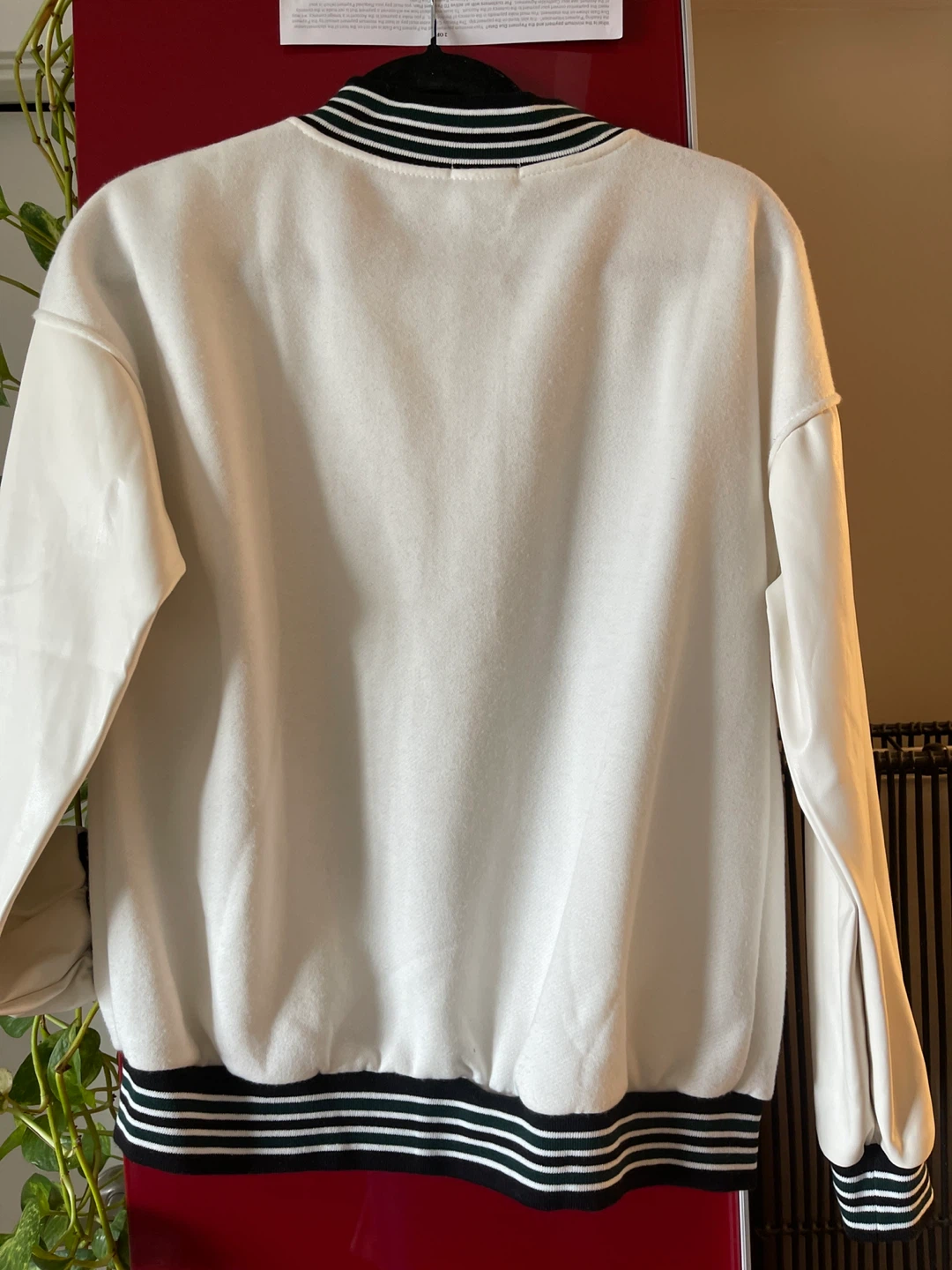 New Cherry Koko Letterman Jacket with Ecco sleeves - photo 4