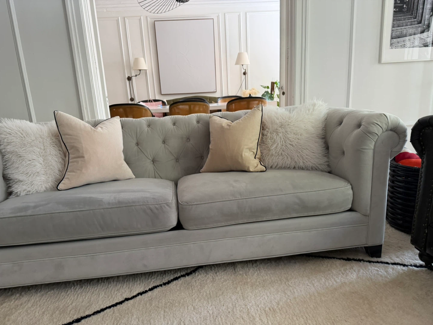 Tufted Chesterfield Sofa - photo 3