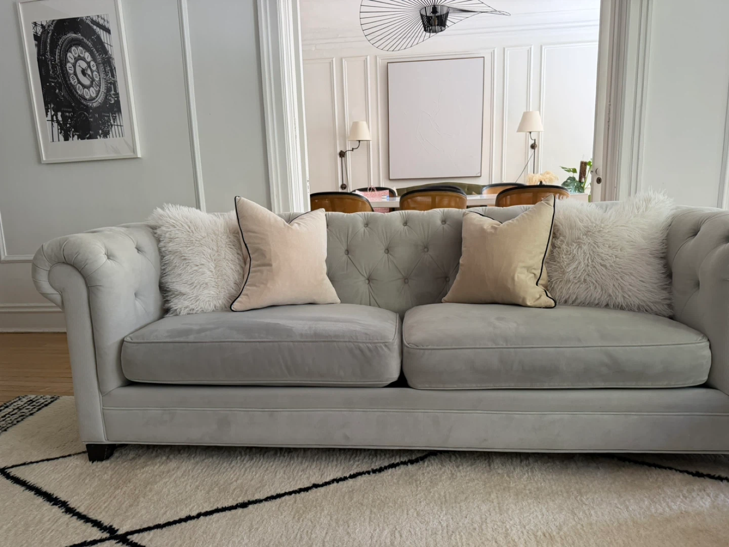 Tufted Chesterfield Sofa - photo 5