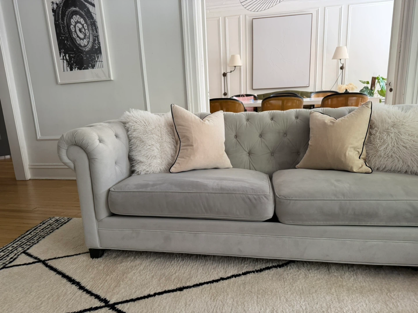 Tufted Chesterfield Sofa - photo 4