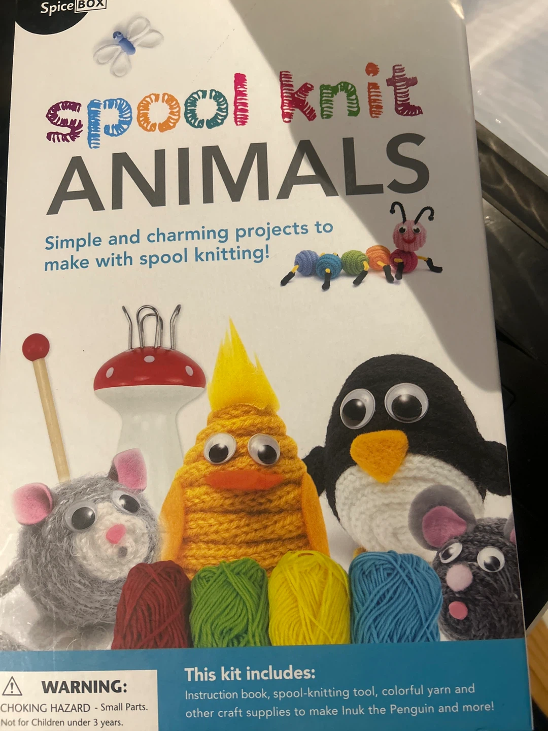 Spool Knit Animals Craft Kit