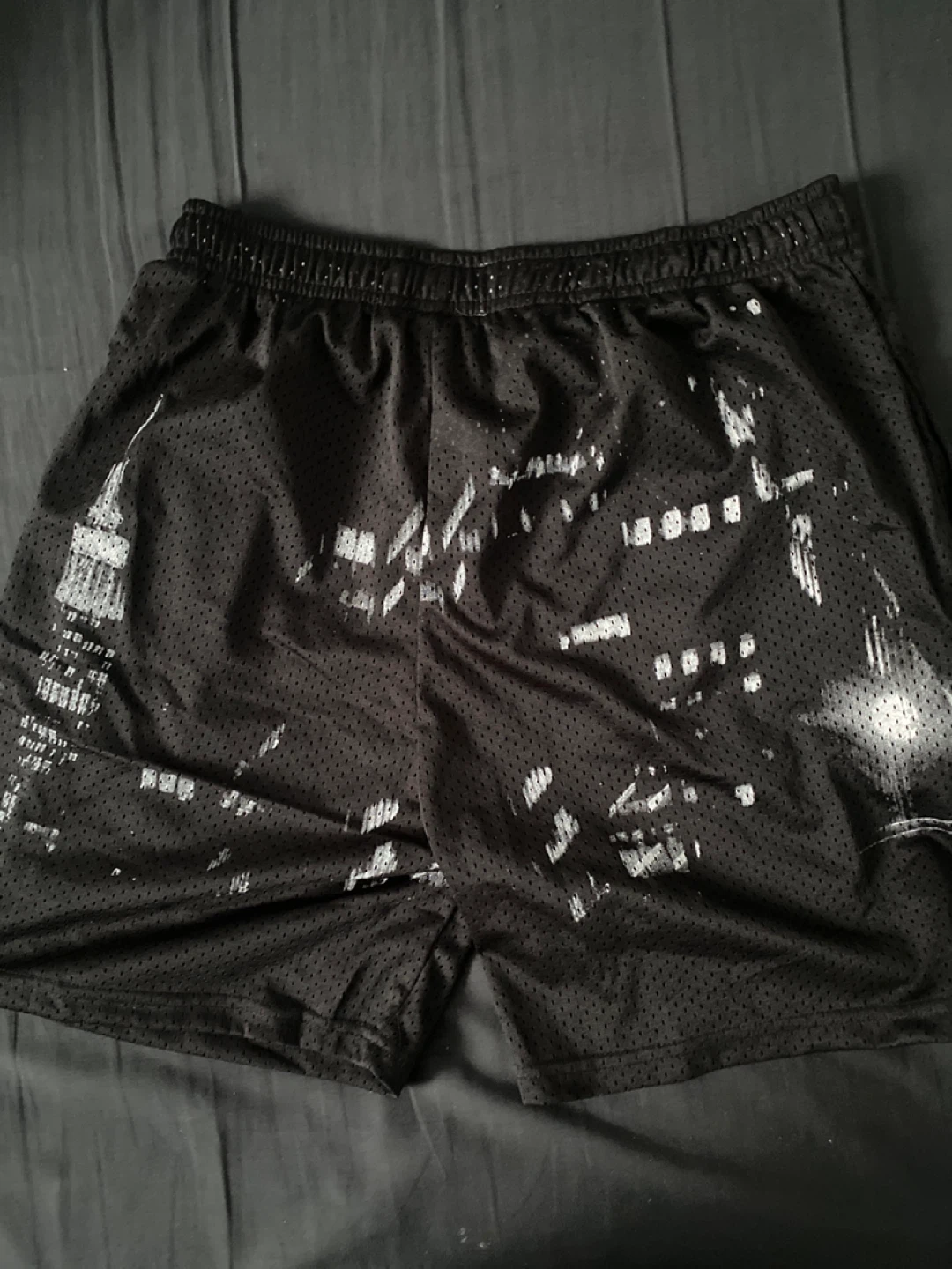 Eric Emanuel EE NYC Skyline Shorts Size L Black - photo 5