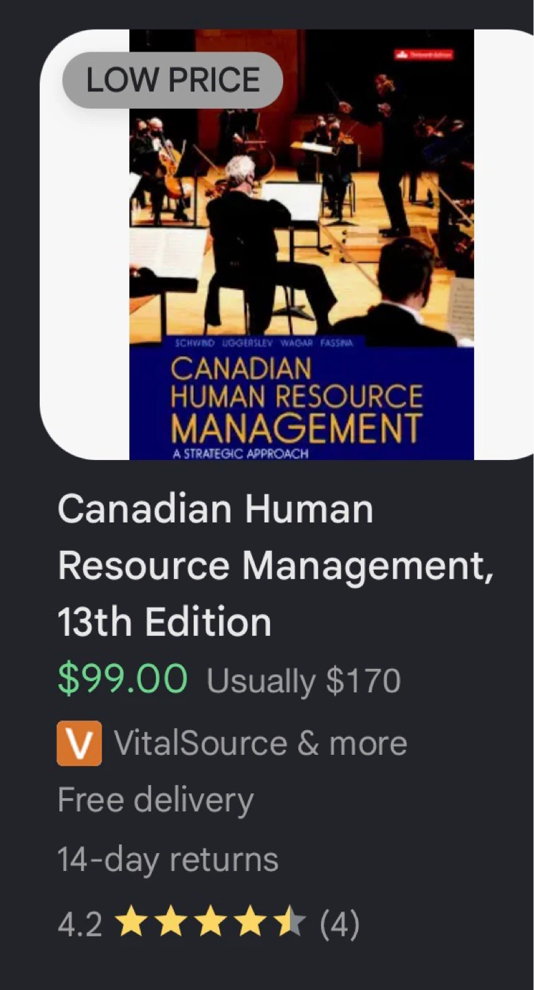Canadian Human Resource Management 13th Edition Textbook - photo 4