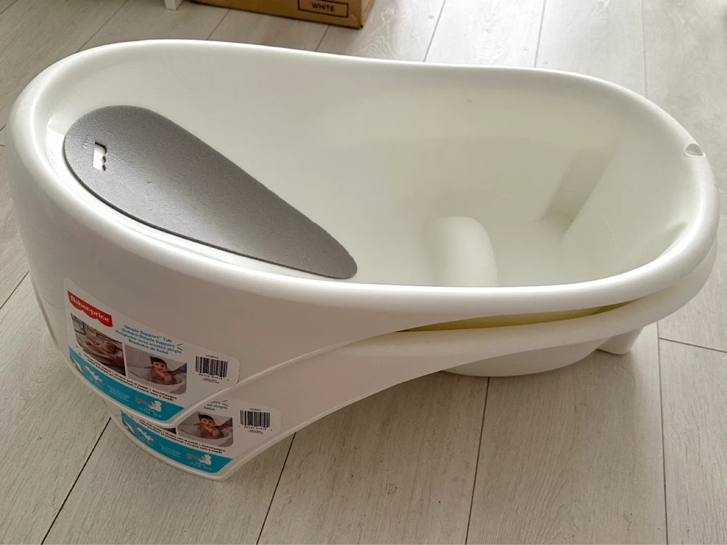 Two Fisher-Price Baby to Toddler Bath Tub