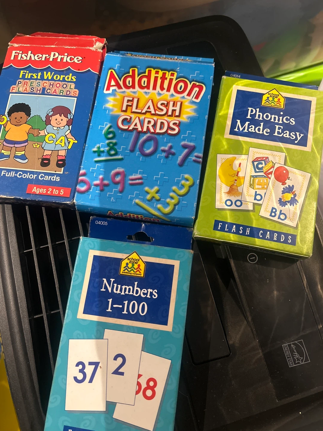 Fisher-Price, School Zone Flash Cards Bundle