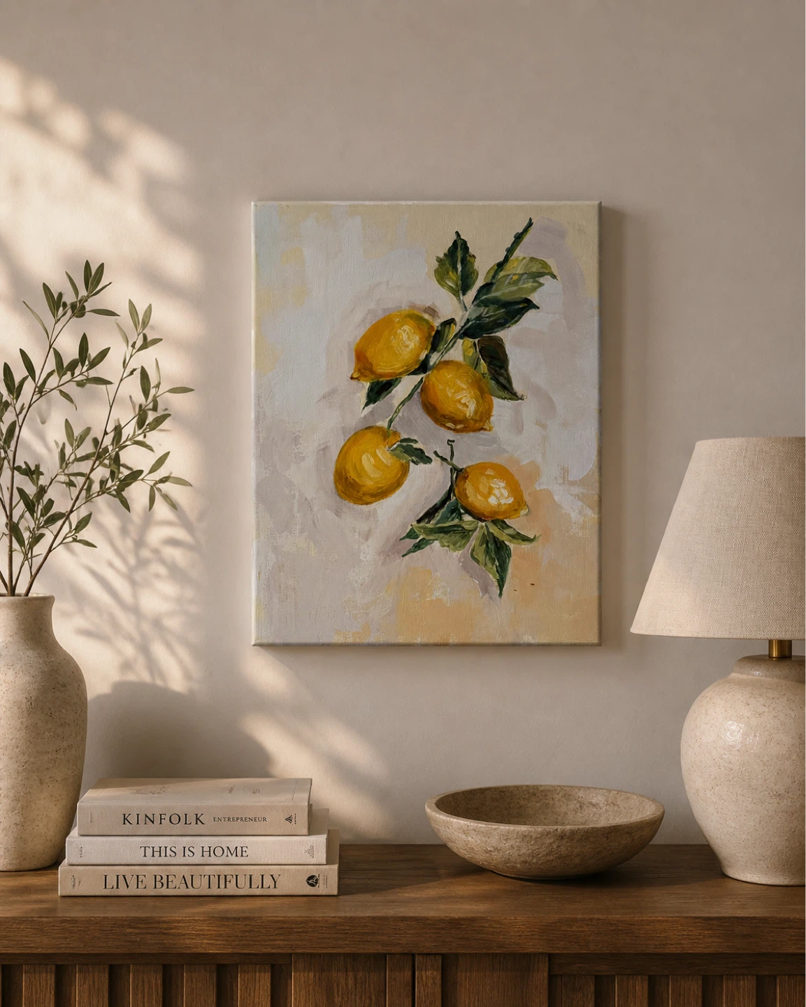 Original Lemon Branch Painting
