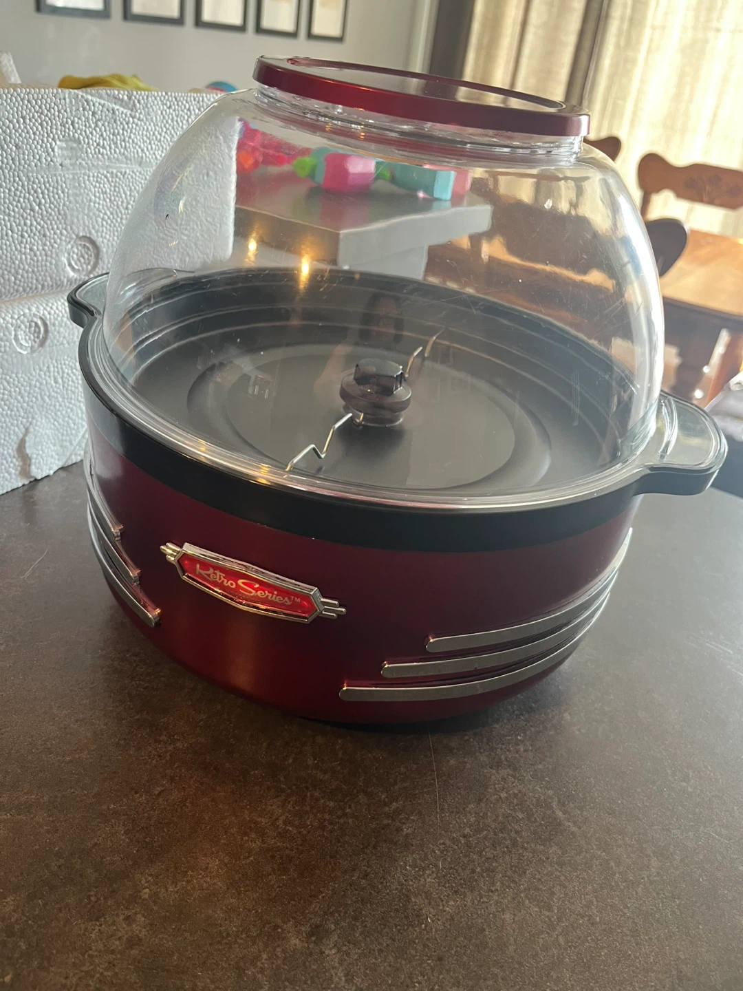 Retro 50s-Style Popcorn Popper - photo 2