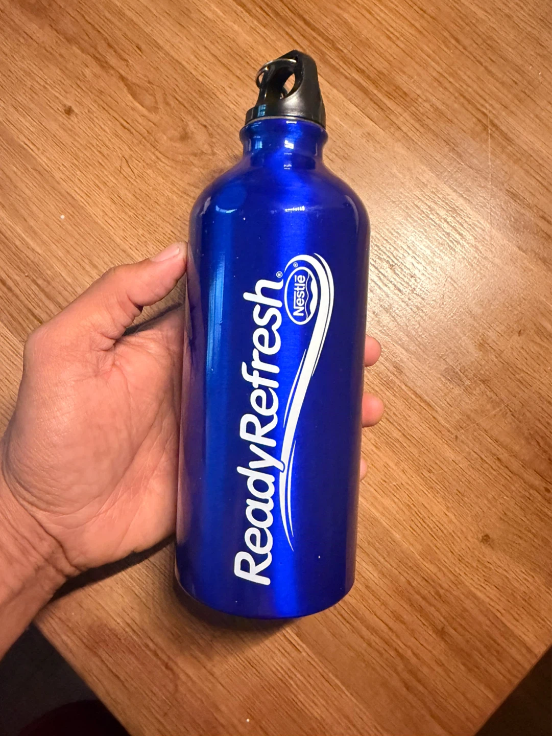 ReadyRefresh Nestle Blue Water Bottle with Carabiner - photo 2