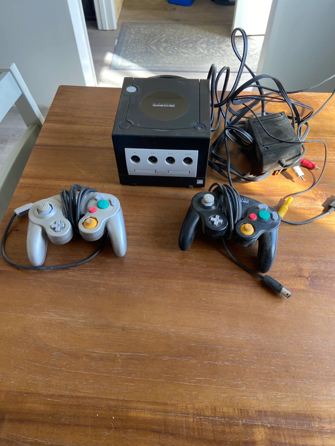 Nintendo GameCube Console with 2 Controllers