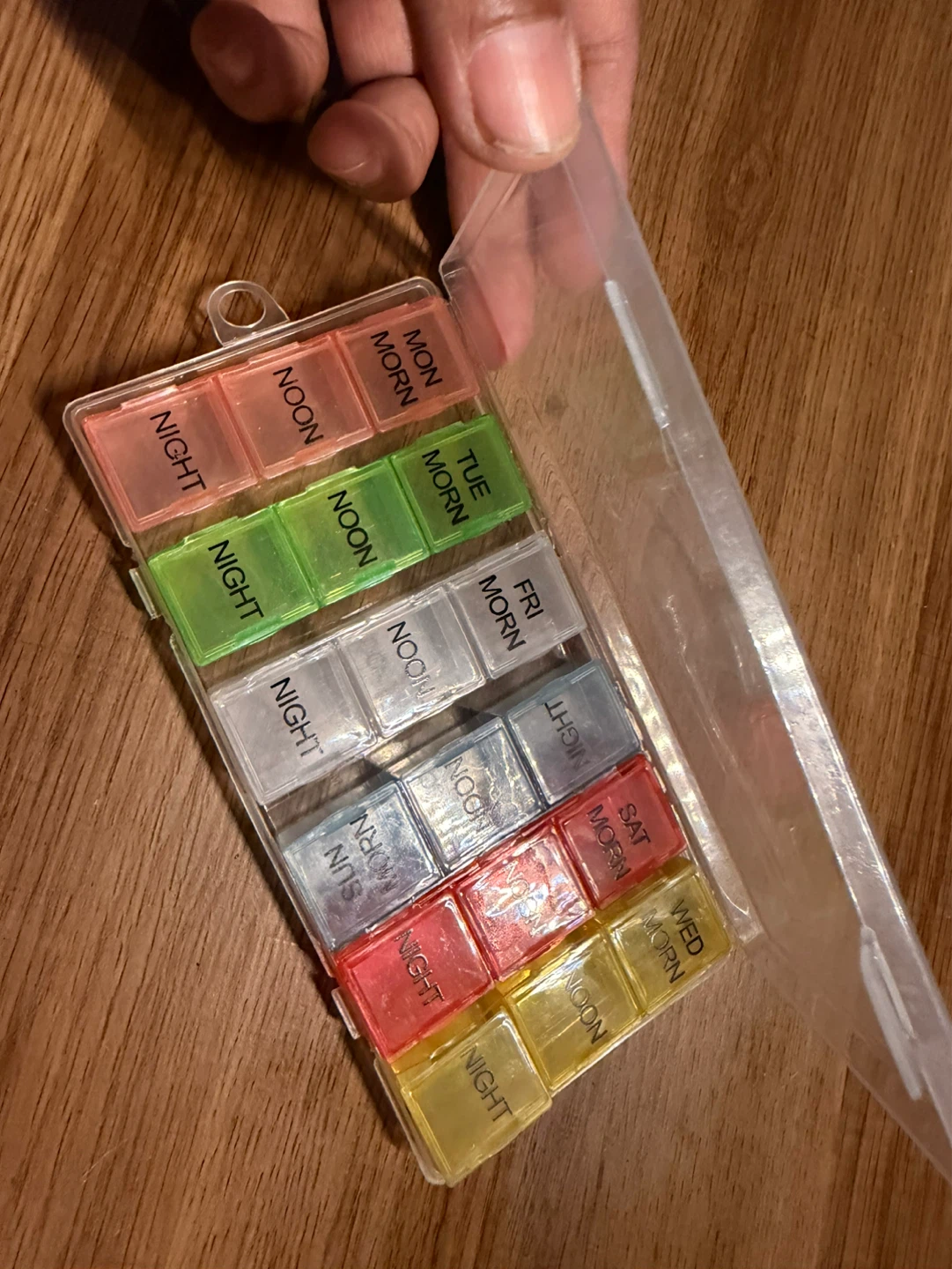 7-Day Pill Organizer Case