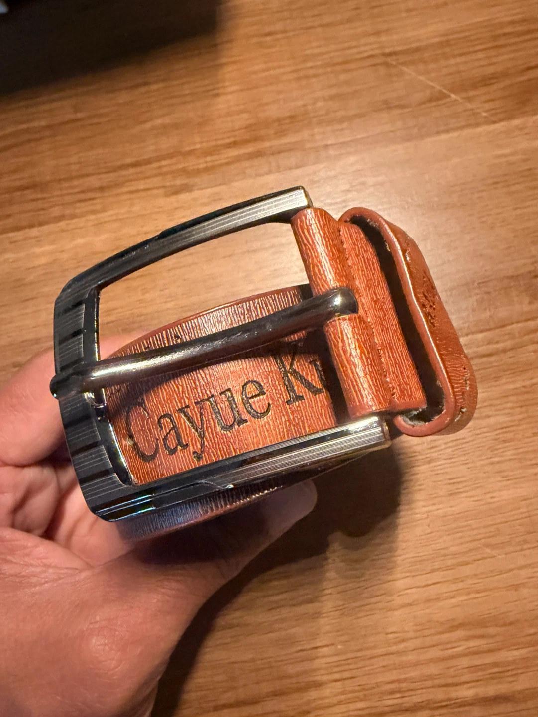 Cayyu Bai Leather Belt - photo 5