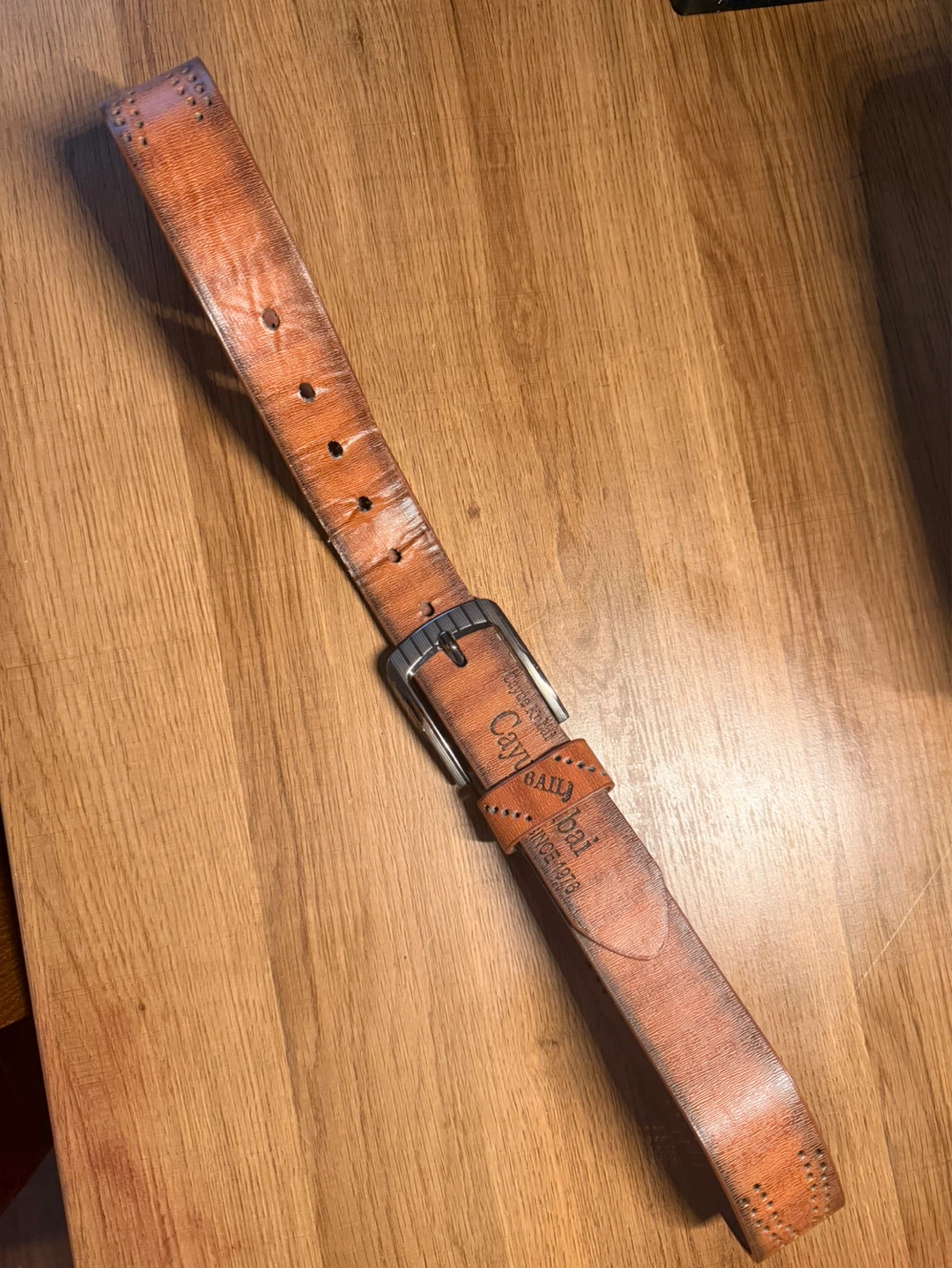 Cayyu Bai Leather Belt - photo 3