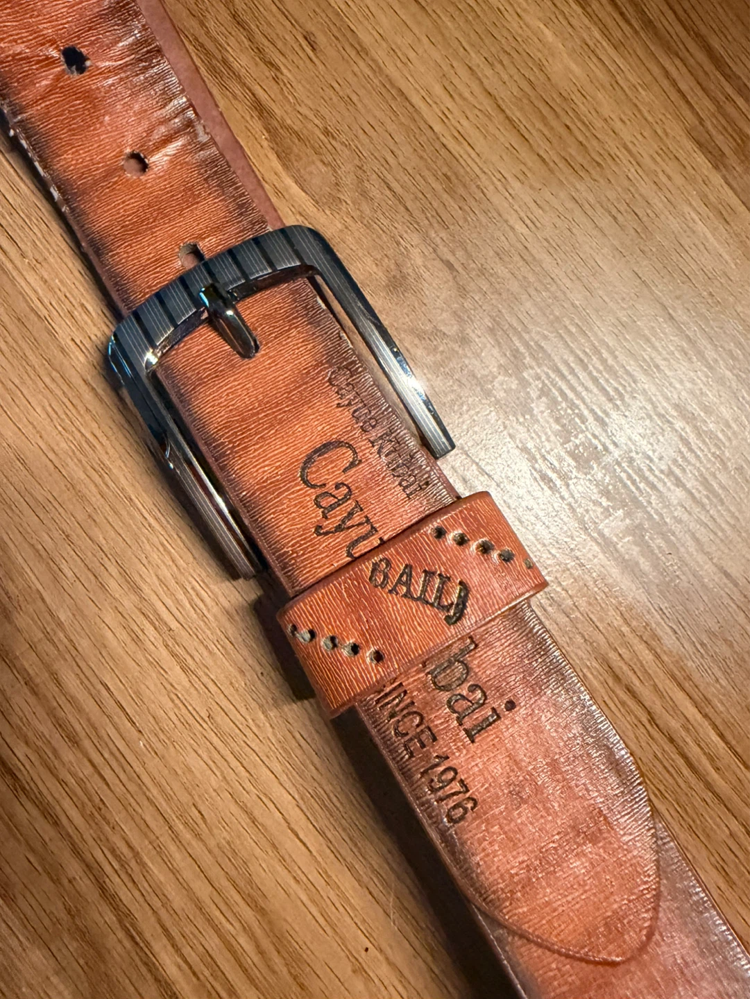 Cayyu Bai Leather Belt - photo 2