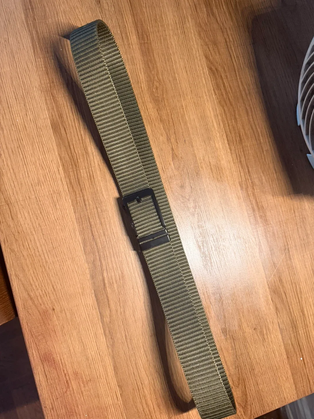 Green Webbing Belt with Black Buckle - photo 4