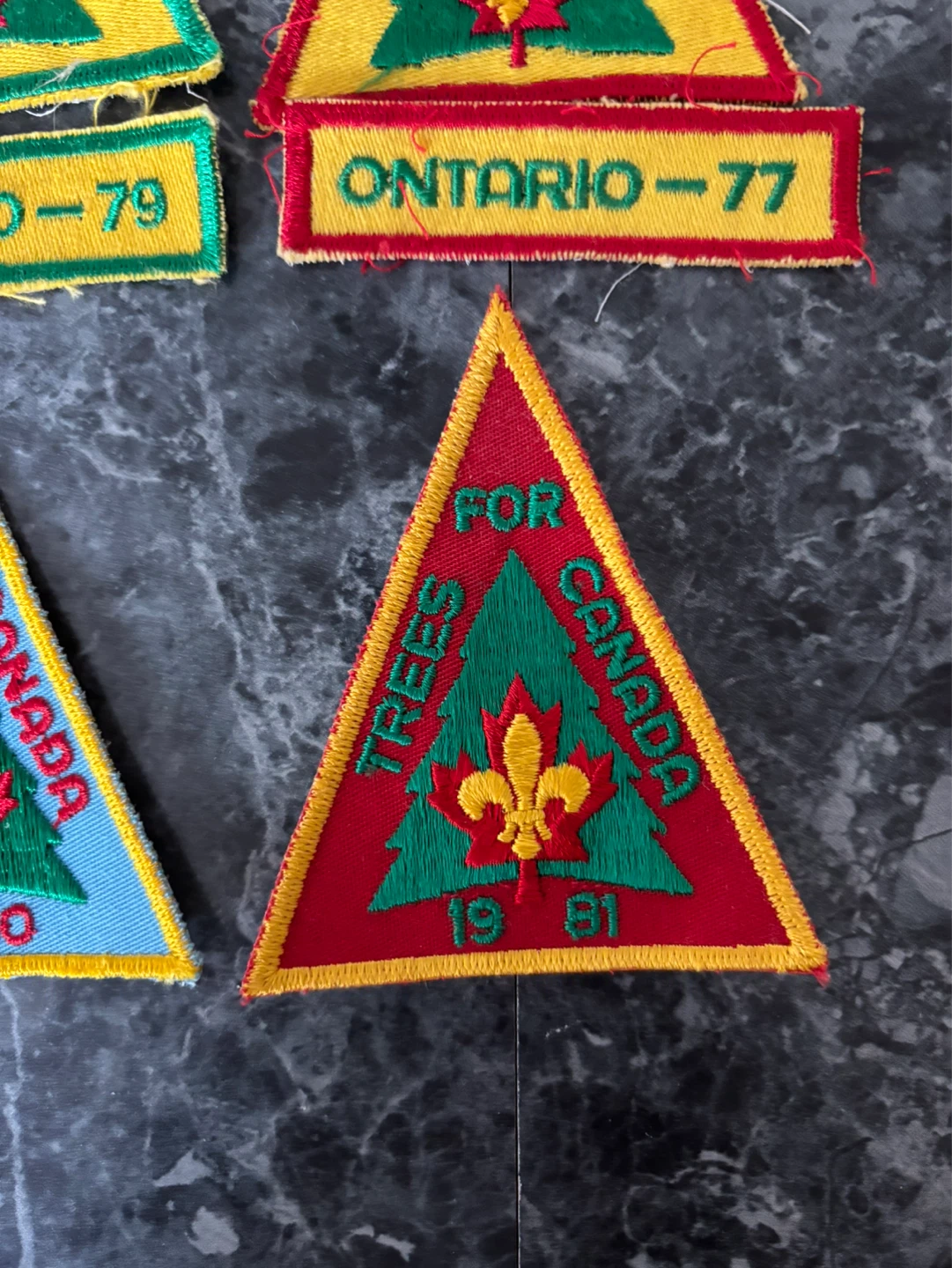 Vintage Lot of Boy Scouts Trees For Canada Ontario Patches - photo 5