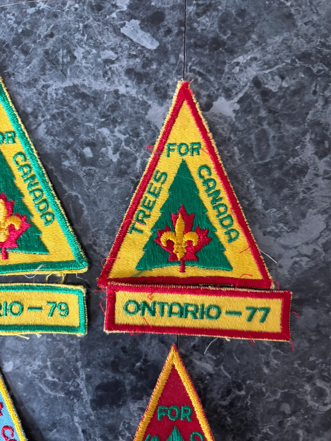 Vintage Lot of Boy Scouts Trees For Canada Ontario Patches - photo 4
