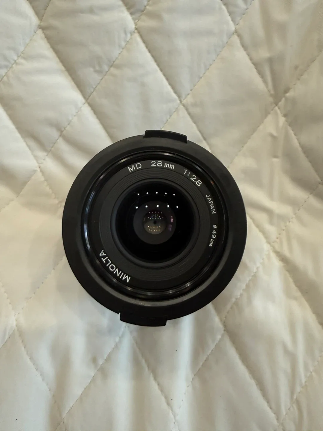 Minolta MD 28mm 1:2.8 Camera Lens