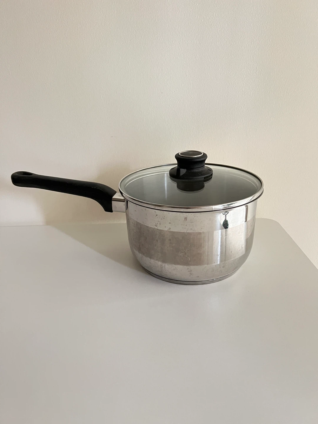 Lagostina Stainless Steel Saucepan with Glass Lid
