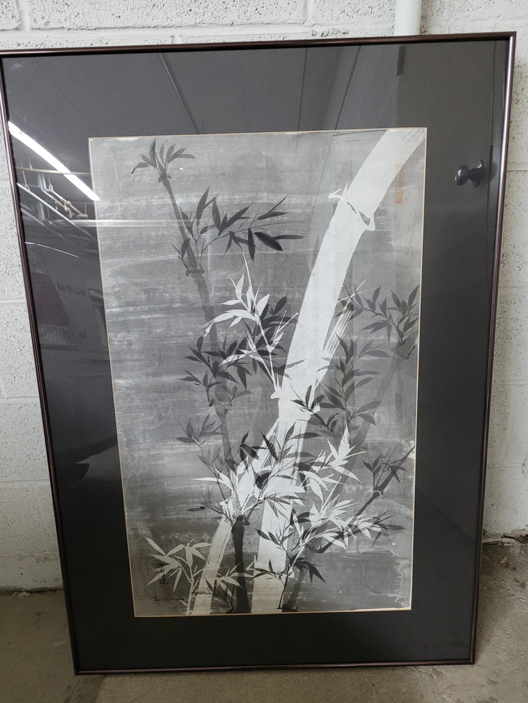 Framed Bamboo water colors - photo 2